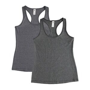 90-Degrees by Reflex 2-Pack Tank Tops Scoop Neck Racerback Top Small
